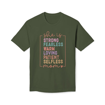 She is Mom Cotton Tee Shirt