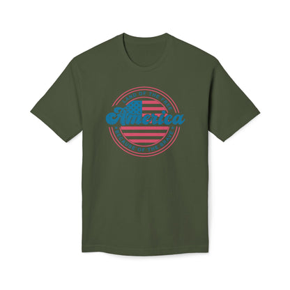 Land of The Free America Cotton Tee Shirt