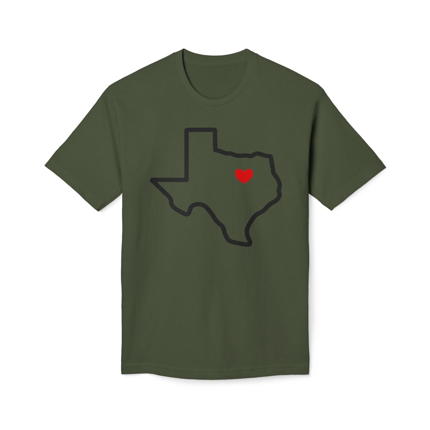 Dallas Heart Cotton Tee Shirt