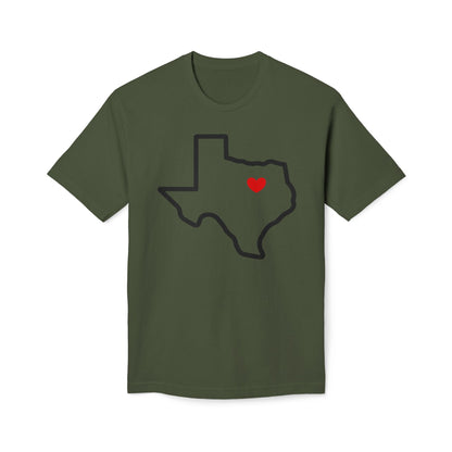 Dallas Heart Cotton Tee Shirt