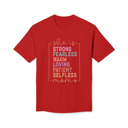 She is Mom Cotton Tee Shirt