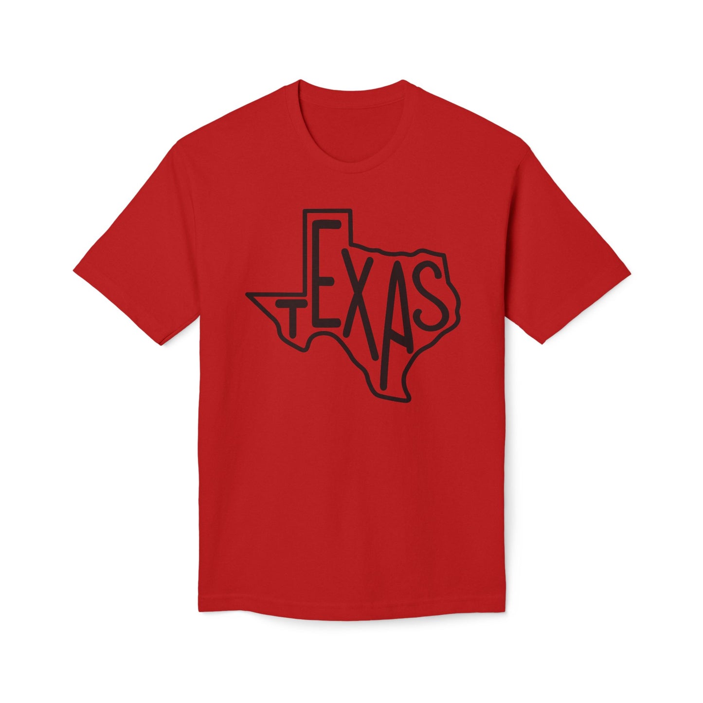 Texas in Texas Cotton Tee Shirt
