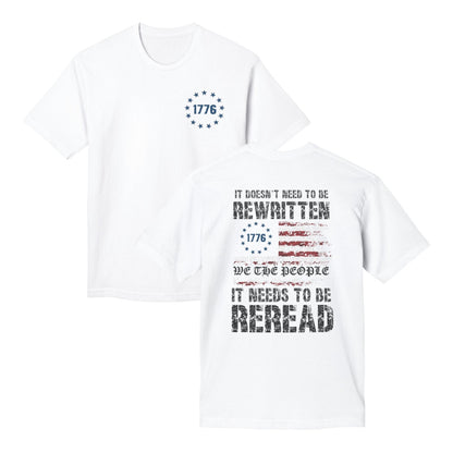 It Doesn't Need To Be Rewritten Cotton Tee Shirt