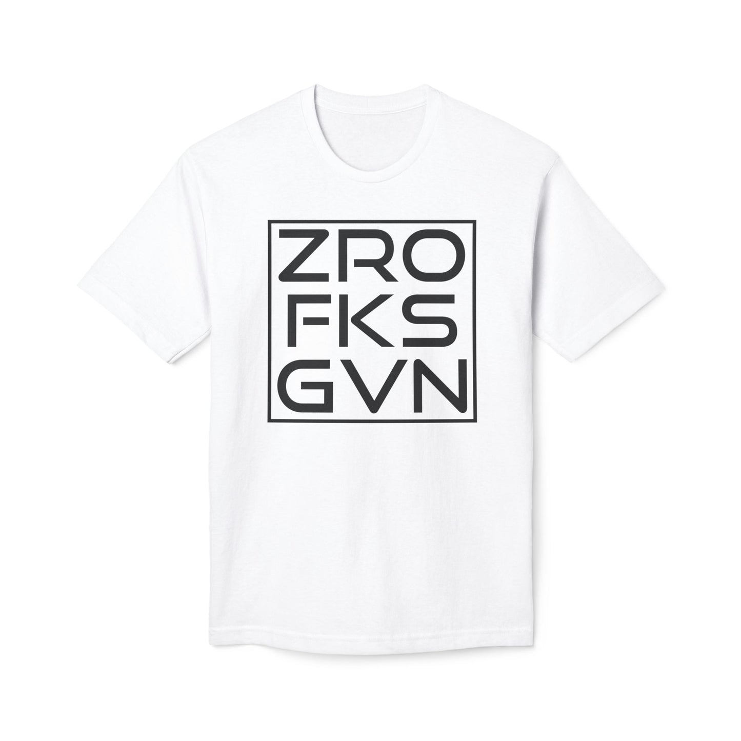 Zero Fucks Given Cotton Tee Shirt