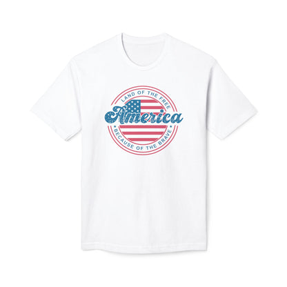 Land of The Free America Cotton Tee Shirt