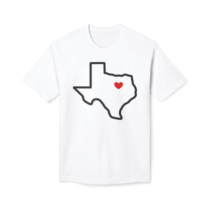 Dallas Heart Cotton Tee Shirt
