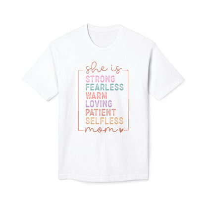 She is Mom Cotton Tee Shirt