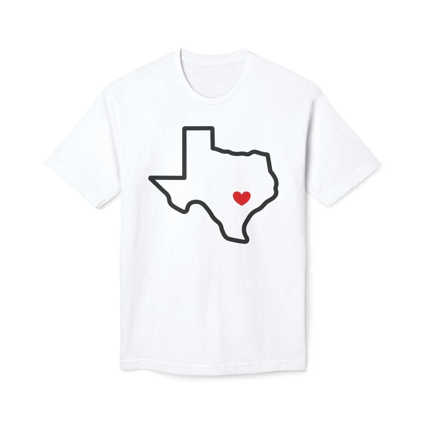 Austin Heart Cotton Tee Shirt