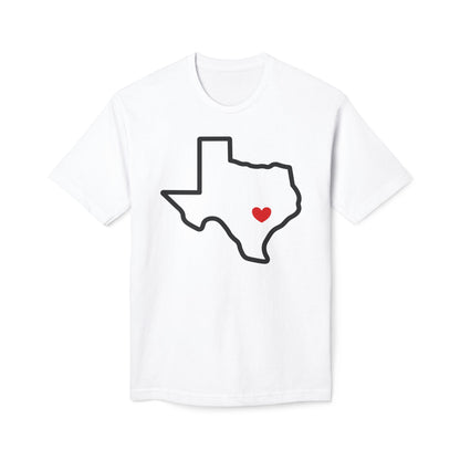Austin Heart Cotton Tee Shirt