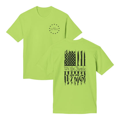 One Nation Under God - We the People Cotton Tee Shirt