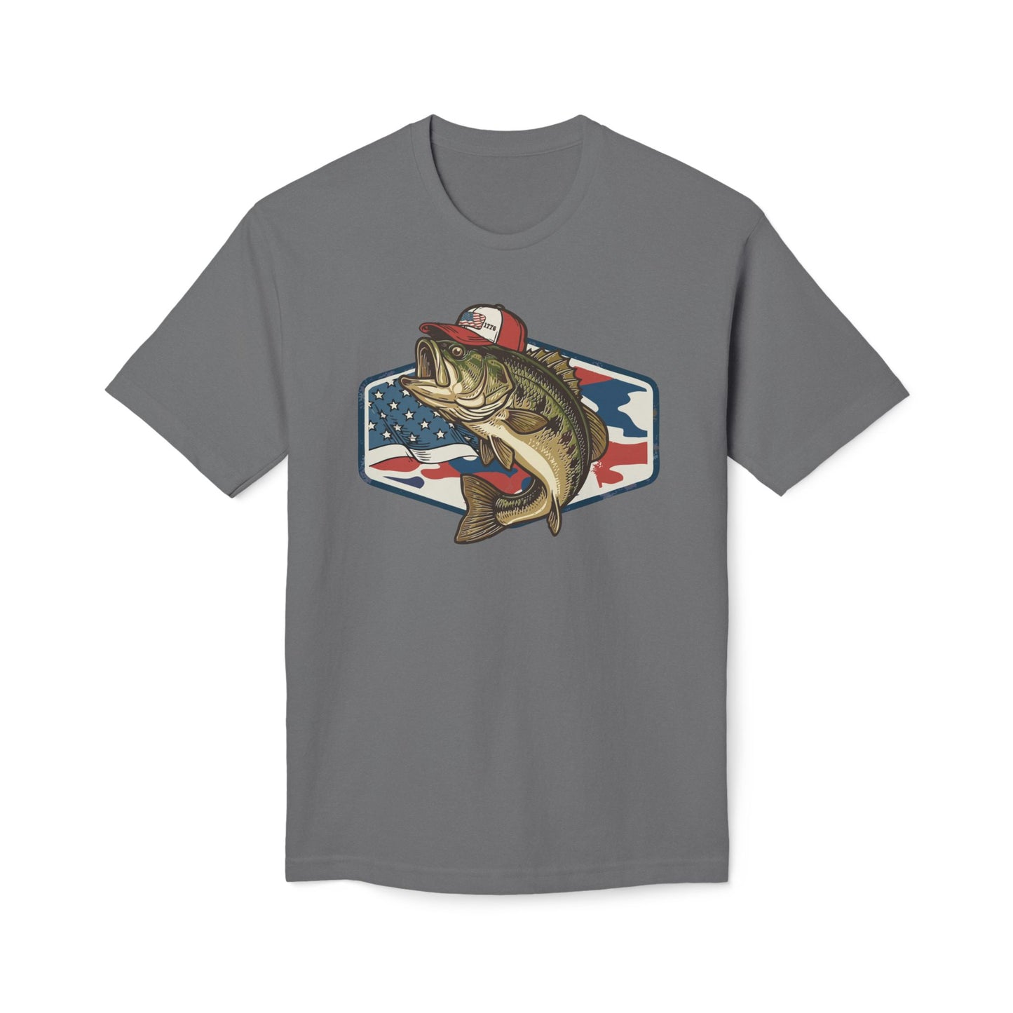 1776 Fish Cotton Tee Shirt