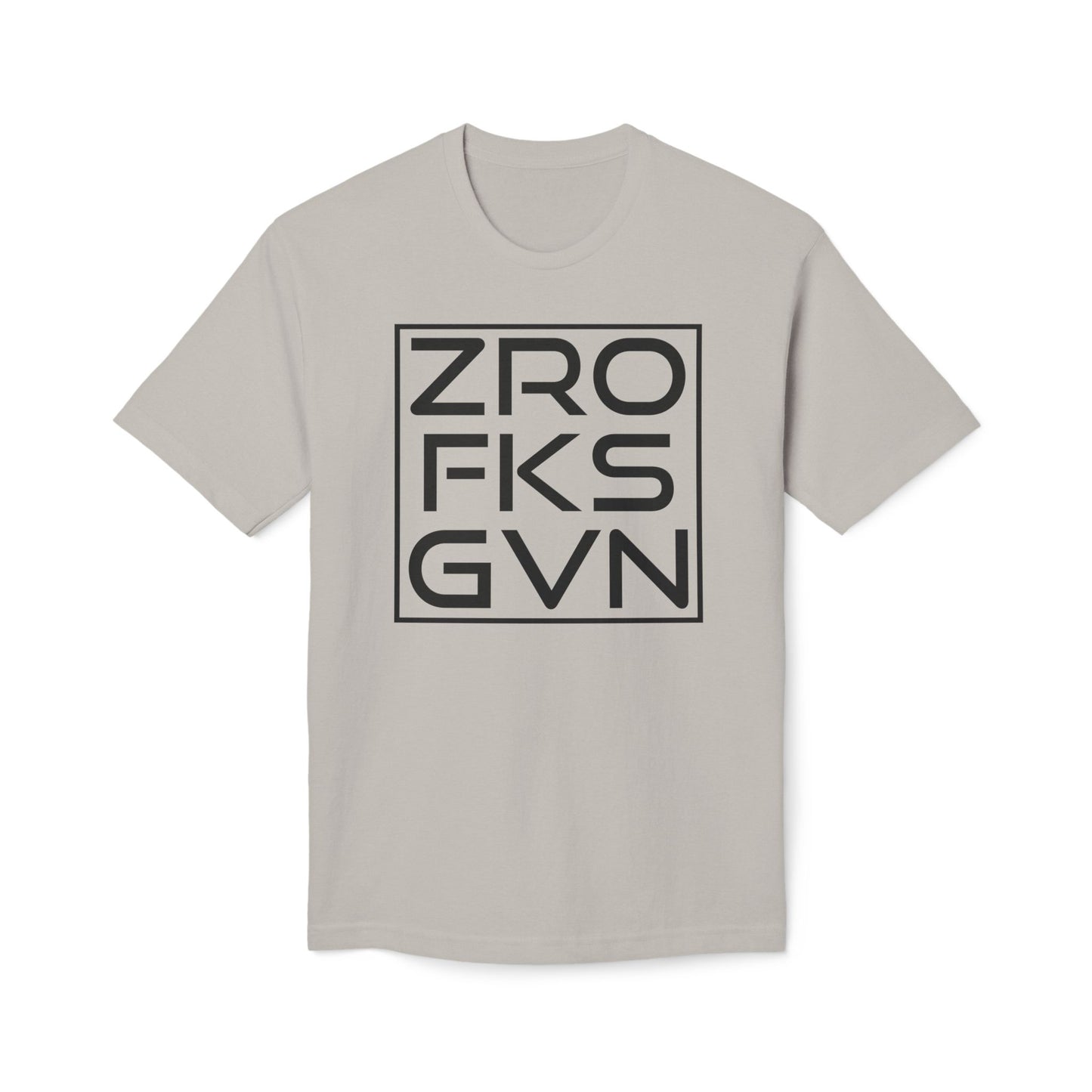 Zero Fucks Given Cotton Tee Shirt