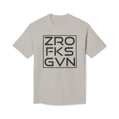 Zero Fucks Given Cotton Tee Shirt