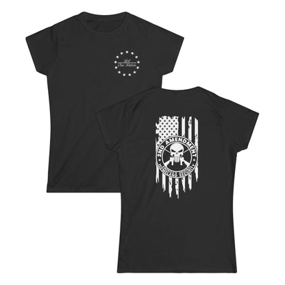One Nation Under God - 2nd Amendment Cotton Tee Shirt