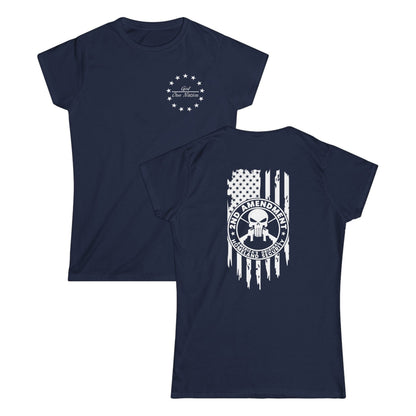 One Nation Under God - 2nd Amendment Cotton Tee Shirt