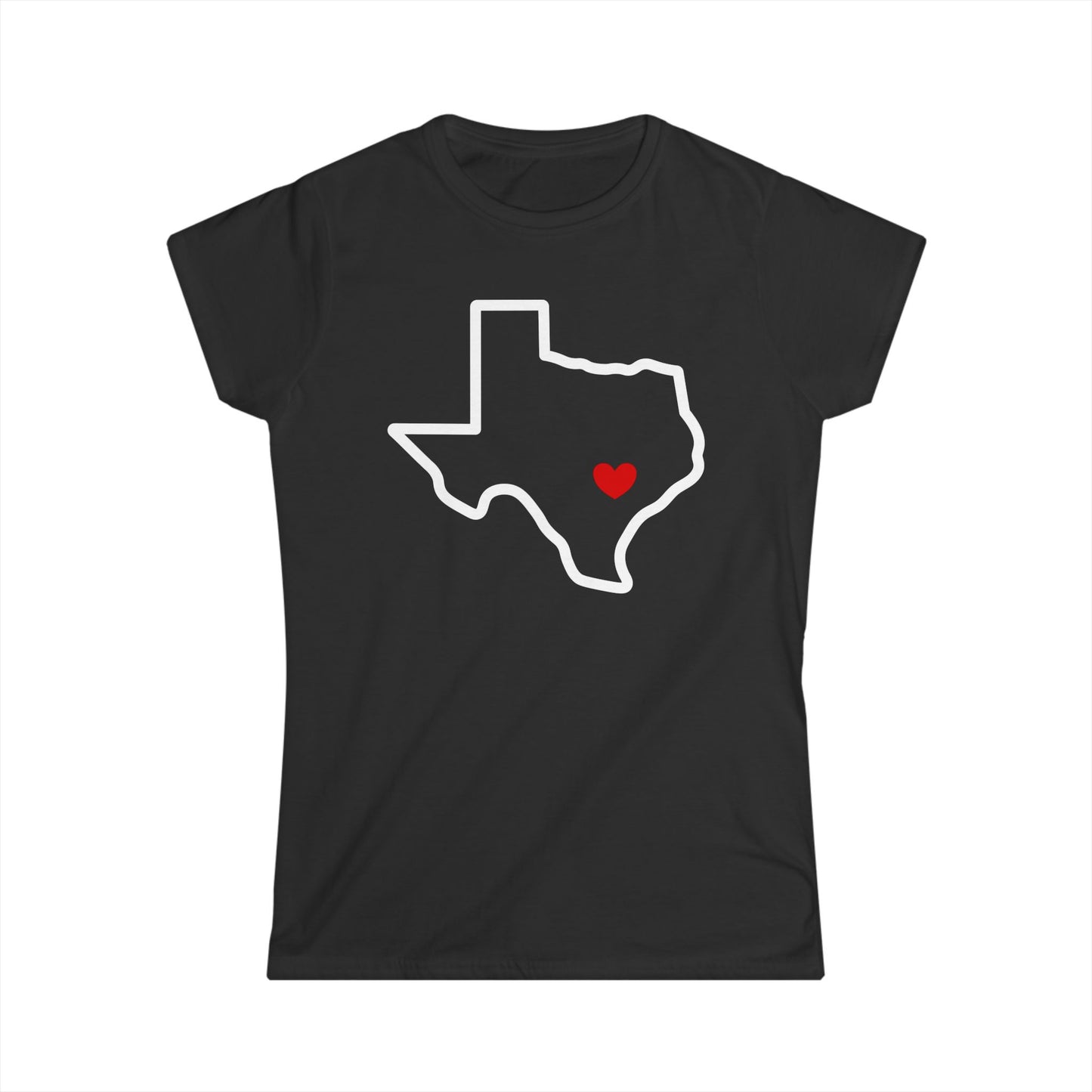 Austin Heart Cotton Tee Shirt