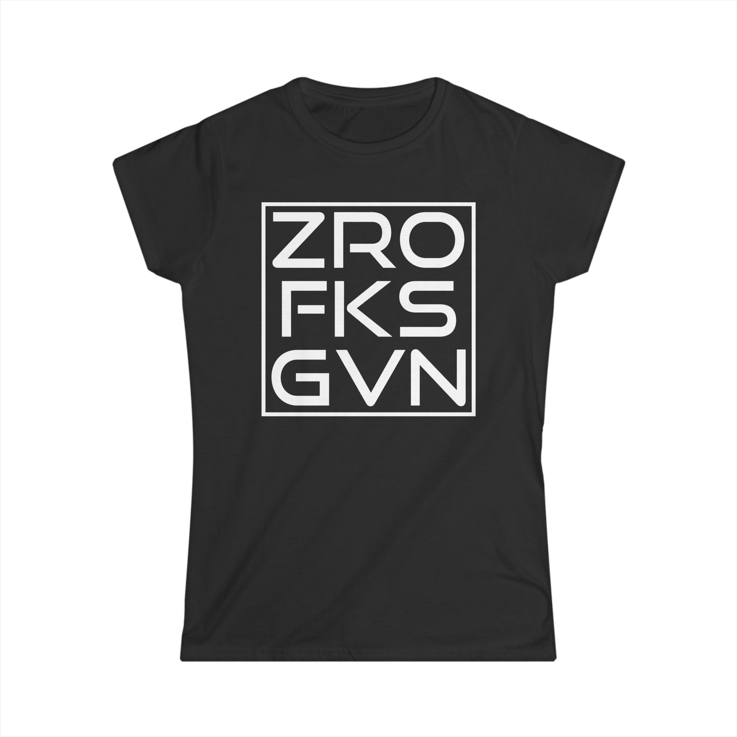 Zero Fucks Given Cotton Tee Shirt