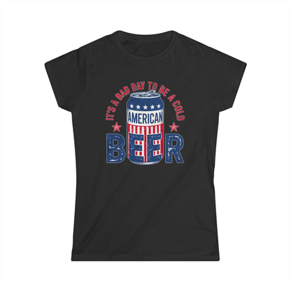 Bad Day To Be A Beer Cotton Tee Shirt