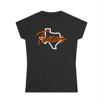 Texas Across Texas Cotton Tee Shirt