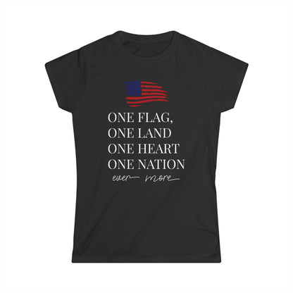 One Flag Cotton Tee Shirt