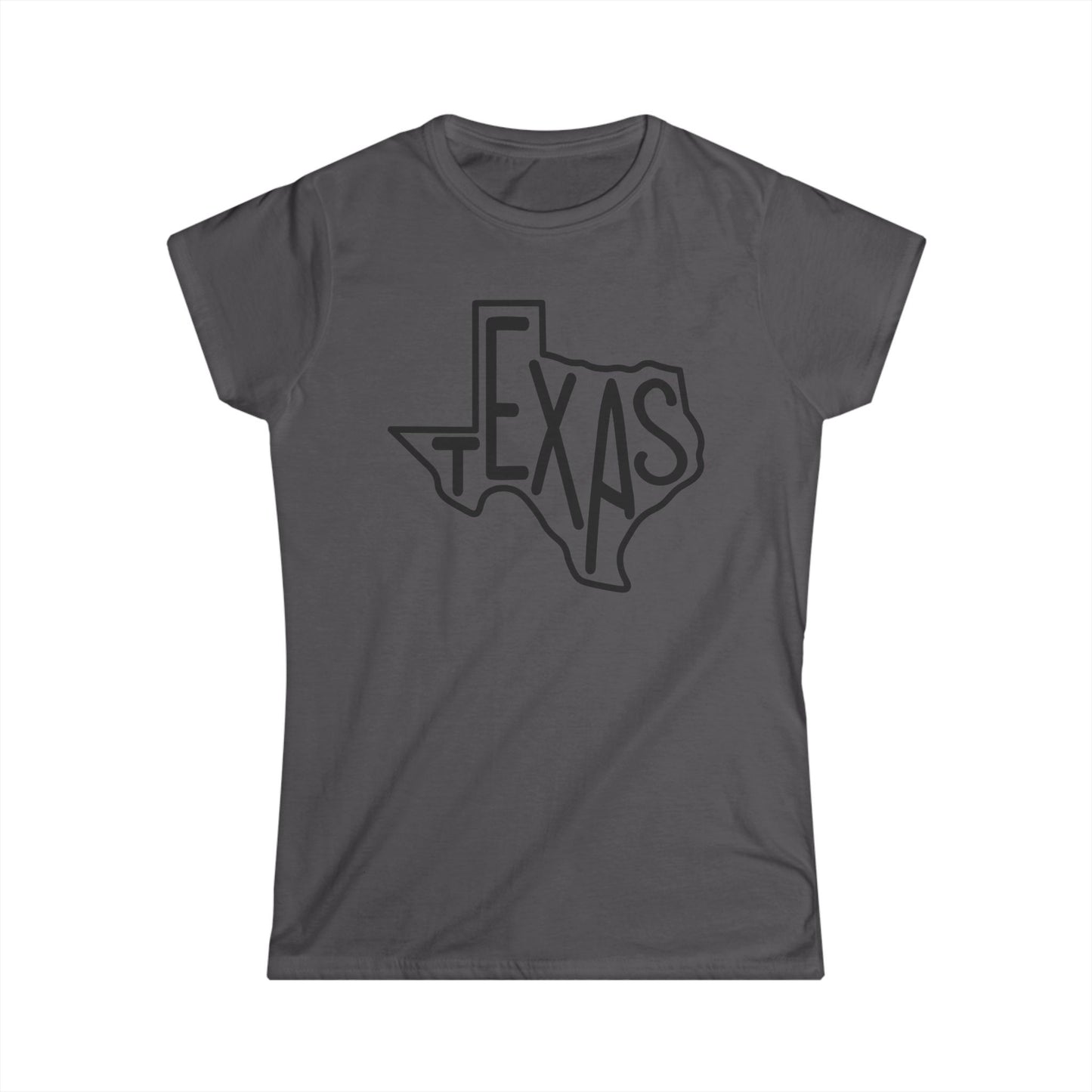 Texas in Texas Cotton Tee Shirt