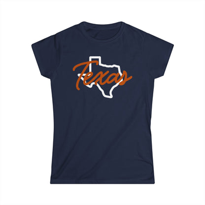 Texas Across Texas Cotton Tee Shirt