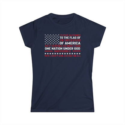 Pledge of Allegiance Cotton Tee Shirt