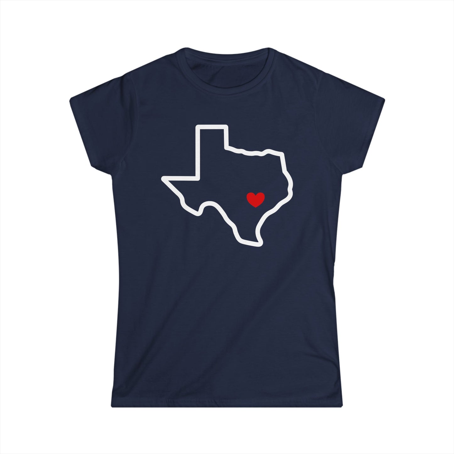 Austin Heart Cotton Tee Shirt