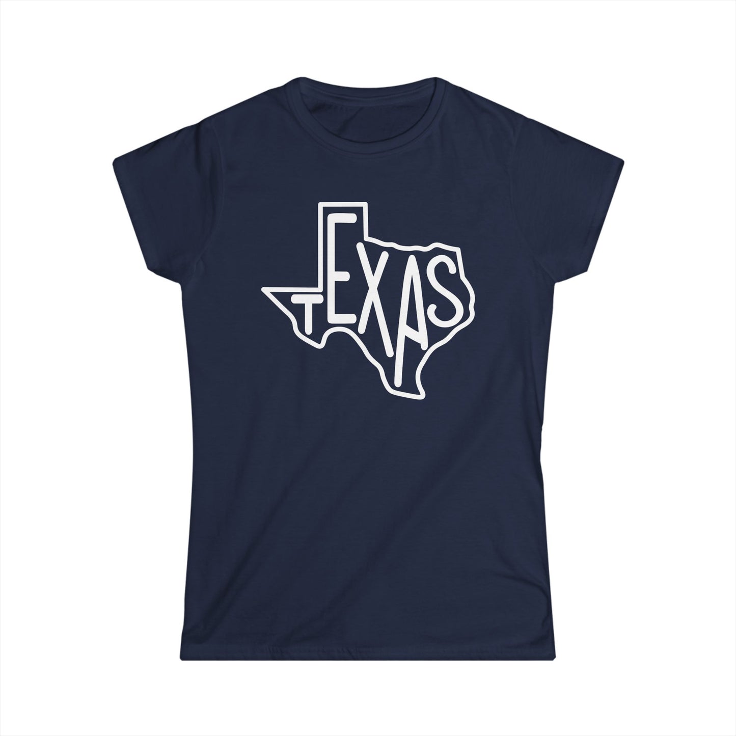 Texas in Texas Cotton Tee Shirt