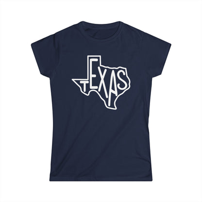 Texas in Texas Cotton Tee Shirt