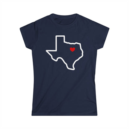 Dallas Heart Cotton Tee Shirt