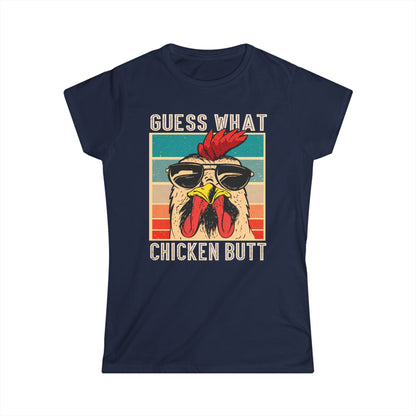 Guest What - Chicken Butt Cotton Tee Shirt