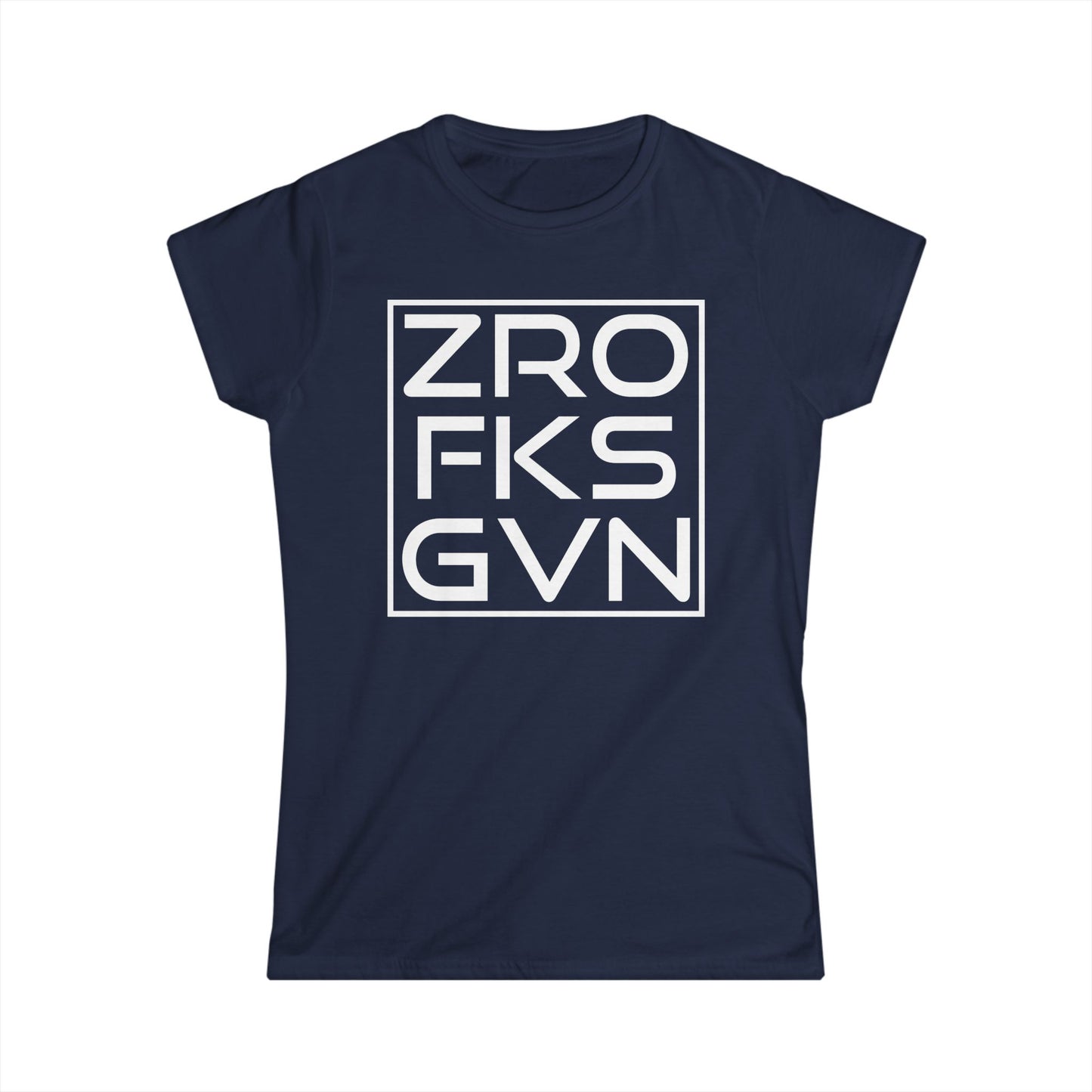 Zero Fucks Given Cotton Tee Shirt