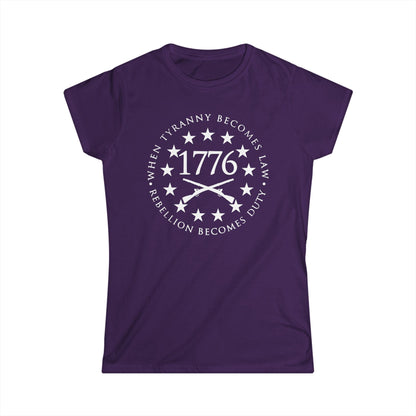 When Tyranny Becomes Law Cotton Tee Shirt
