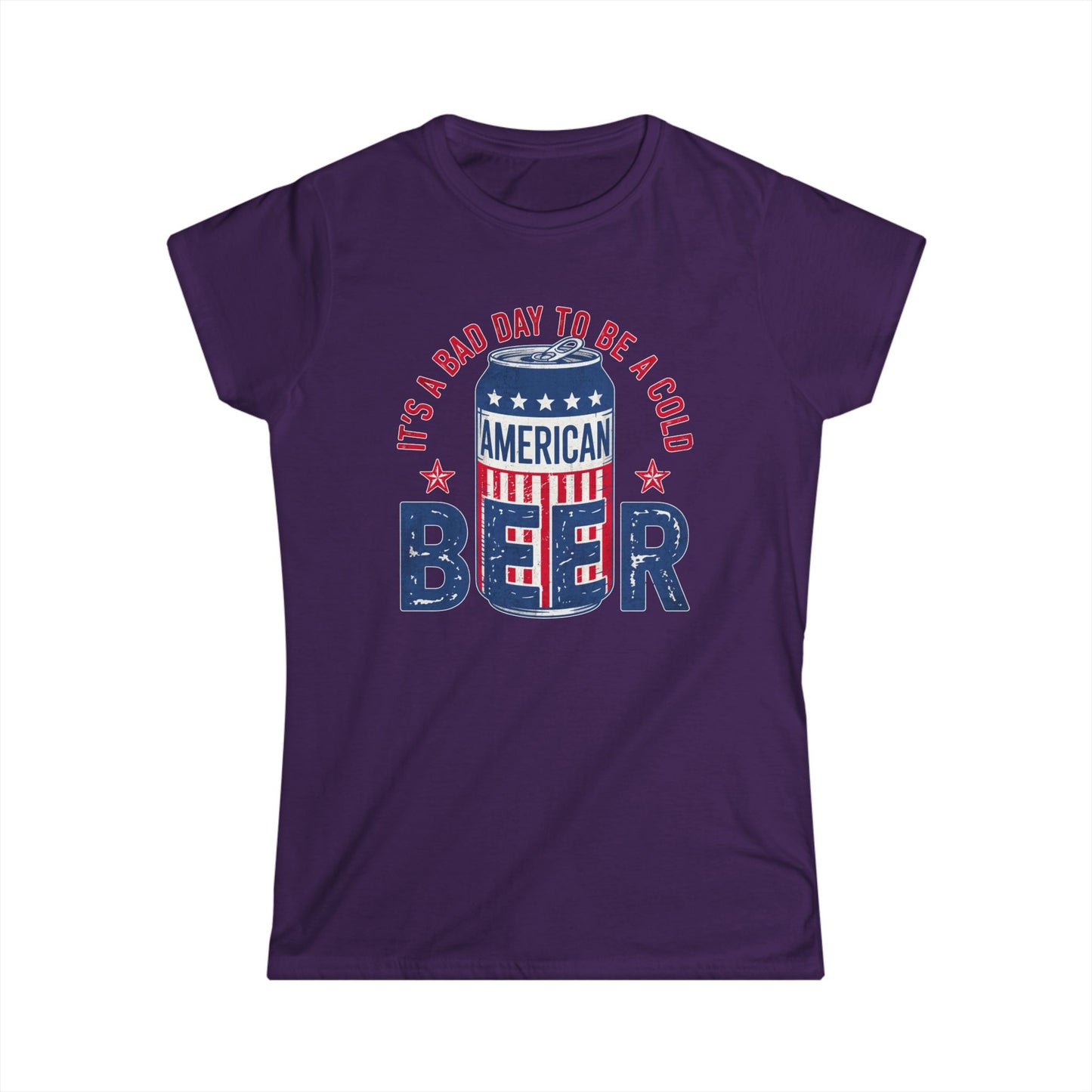 Bad Day To Be A Beer Cotton Tee Shirt
