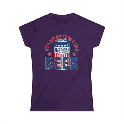 Bad Day To Be A Beer Cotton Tee Shirt