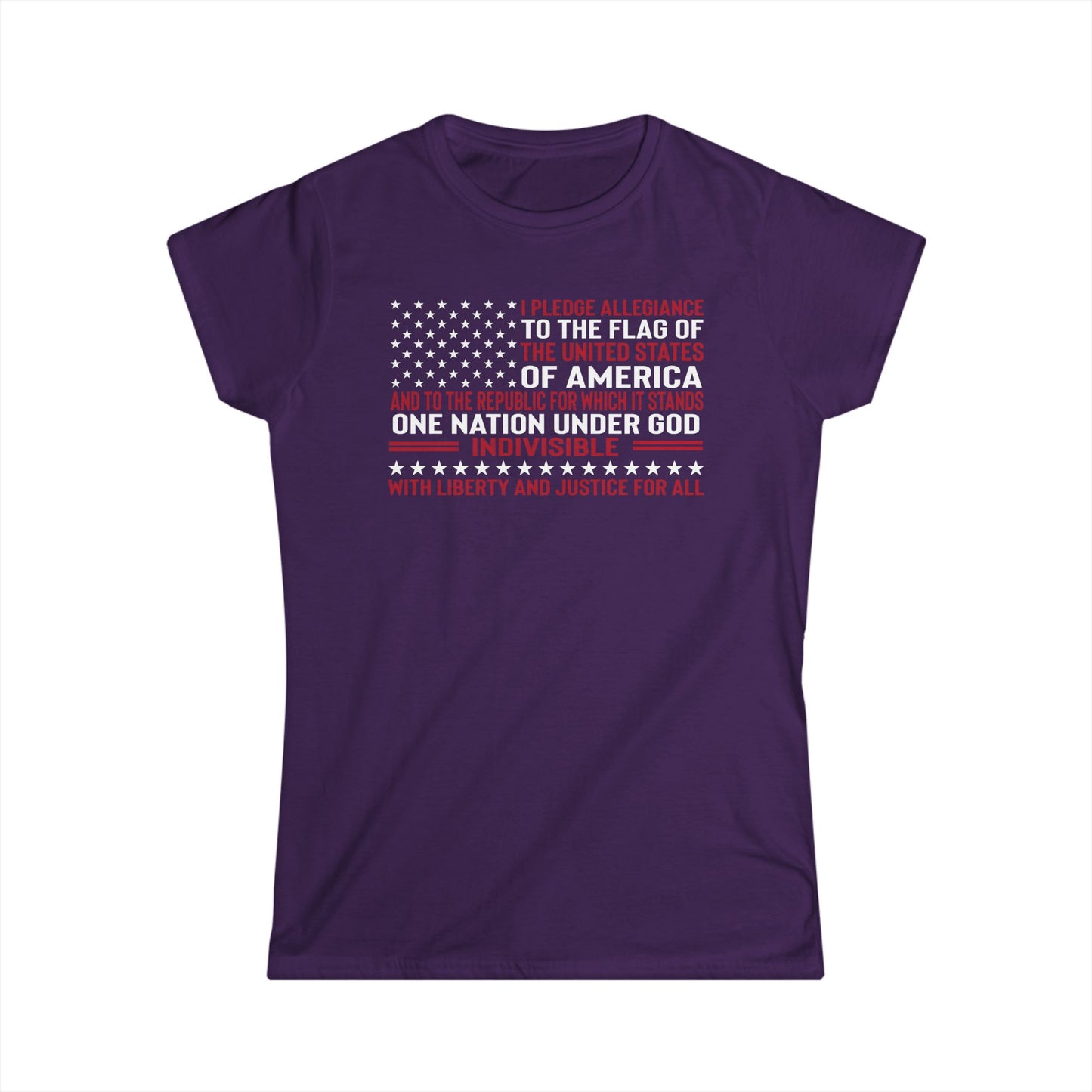 Pledge of Allegiance Cotton Tee Shirt