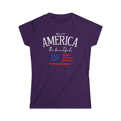 America The Beautiful Cotton Tee Shirt