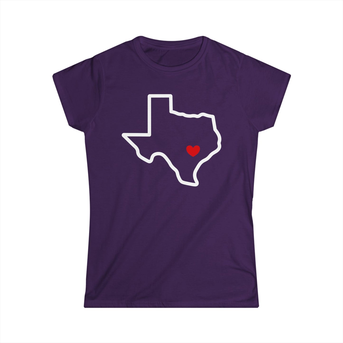 Austin Heart Cotton Tee Shirt
