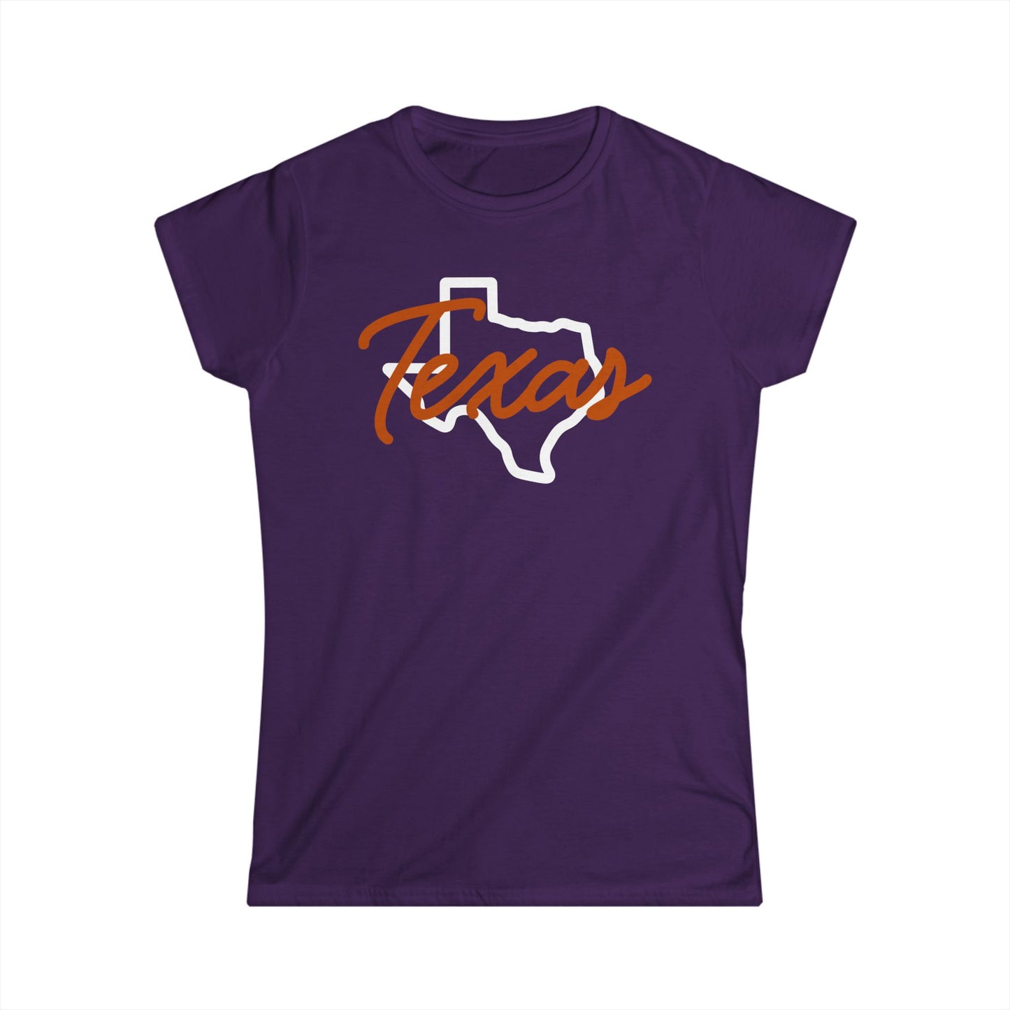 Texas Across Texas Cotton Tee Shirt
