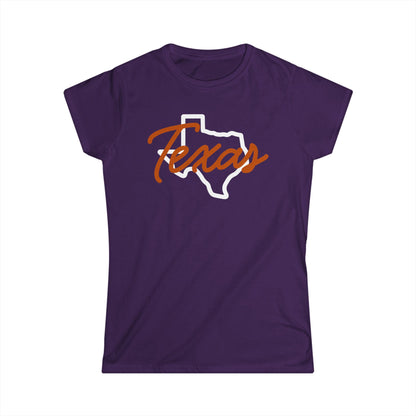Texas Across Texas Cotton Tee Shirt