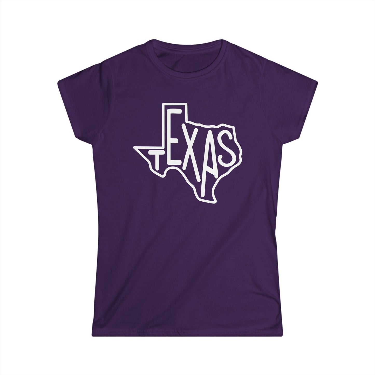 Texas in Texas Cotton Tee Shirt