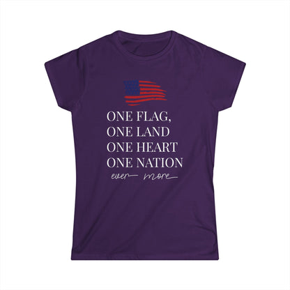 One Flag Cotton Tee Shirt
