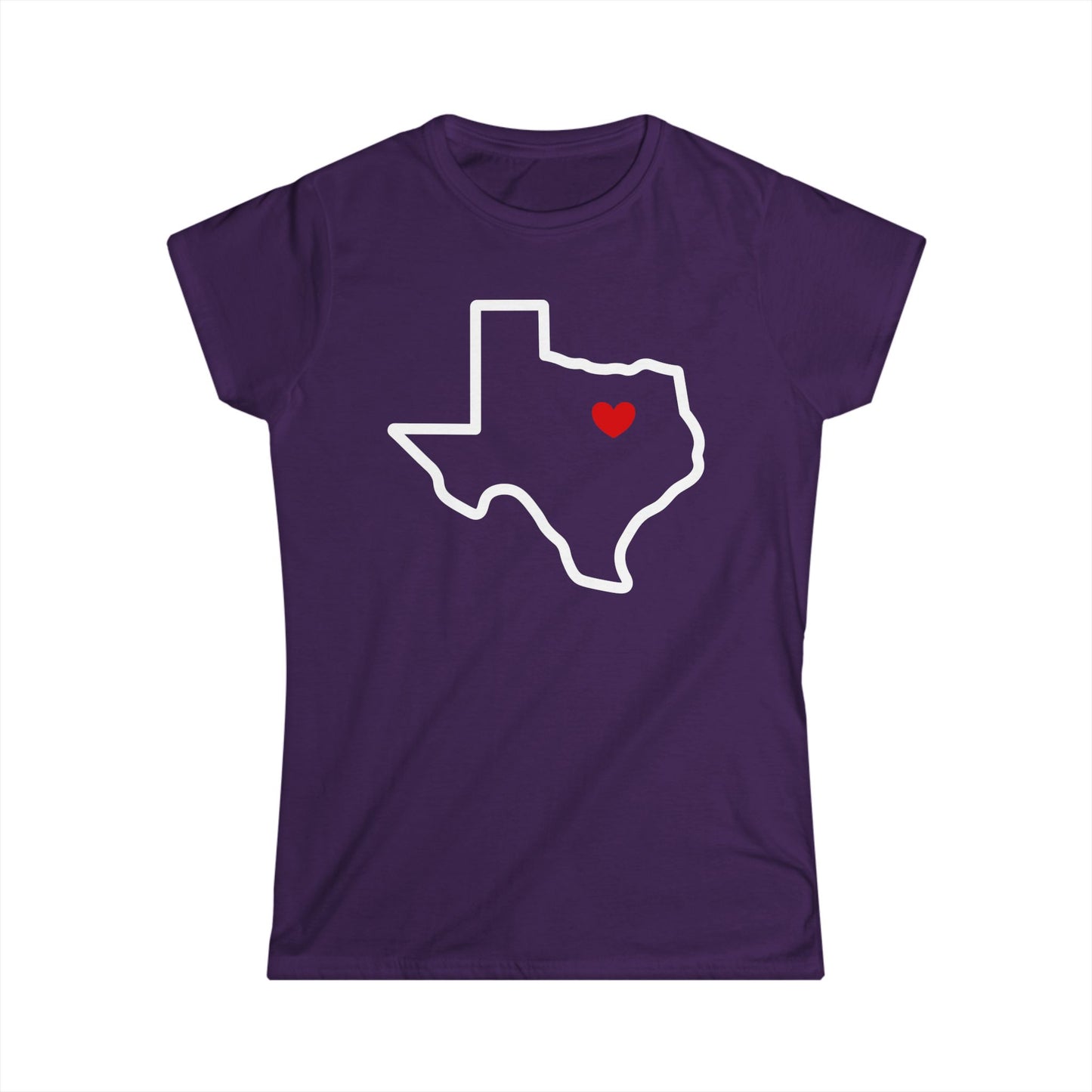 Dallas Heart Cotton Tee Shirt