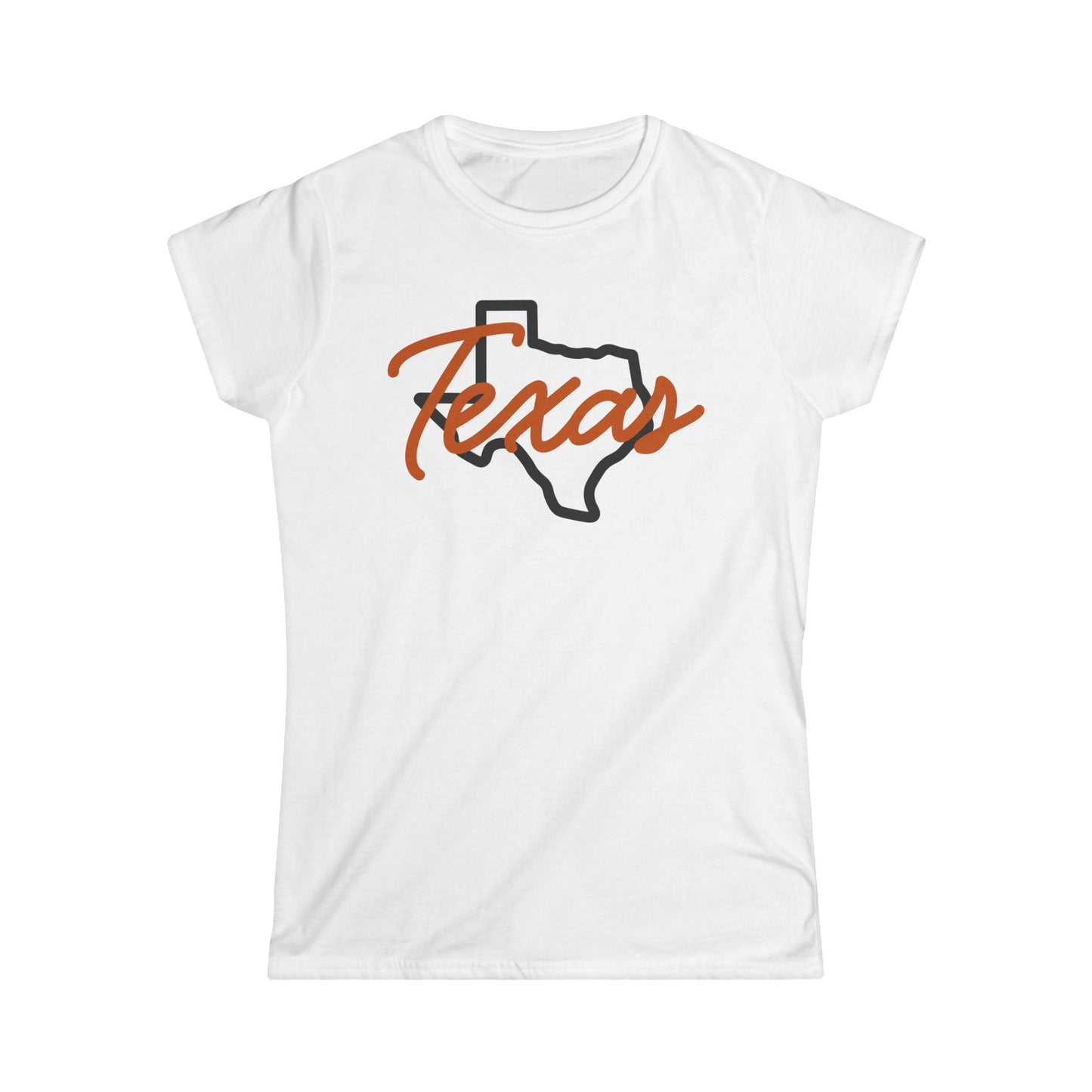 Texas Across Texas Cotton Tee Shirt