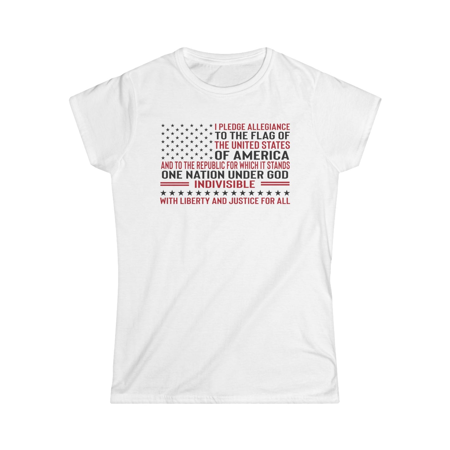 Pledge of Allegiance Cotton Tee Shirt