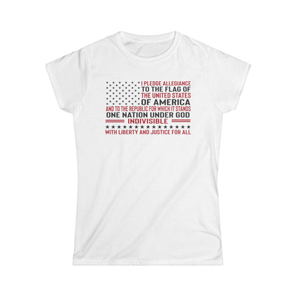 Pledge of Allegiance Cotton Tee Shirt