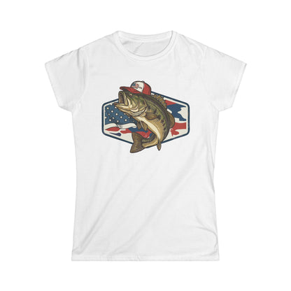 1776 Fish Cotton Tee Shirt